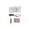 Casio Unisex Pair Table Series Black Watch LA680WA-1B&A159WA-N1