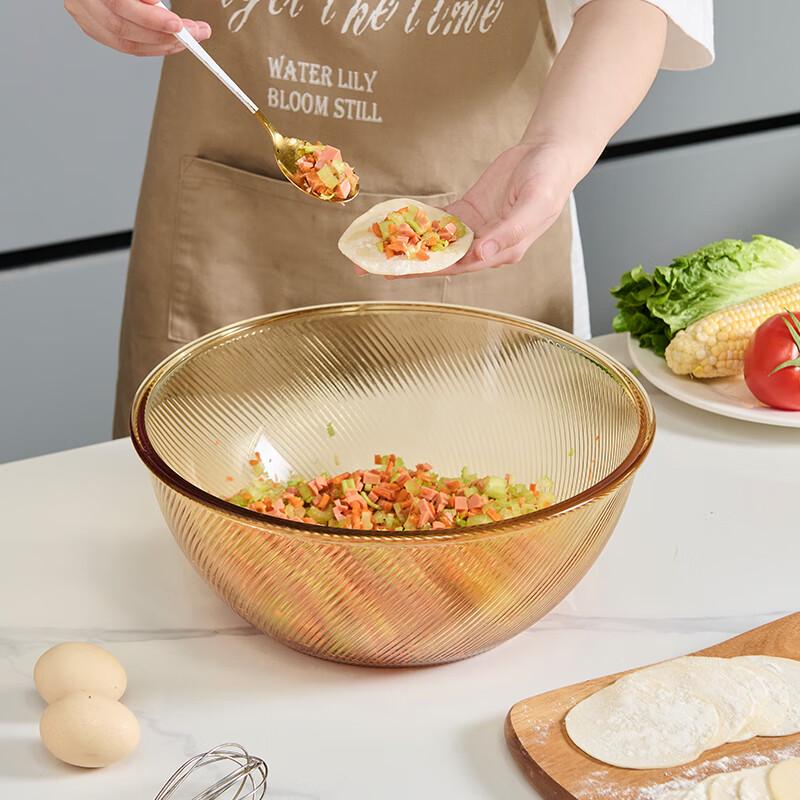 VENGO Heat-Resistant Glass Mixing & Prep Bowl