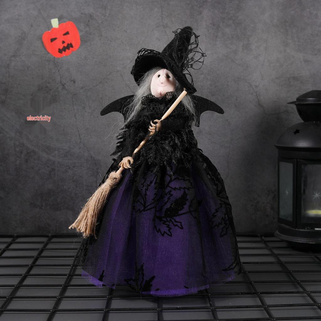 Witch Tree Topper & Halloween Decoration Ornament