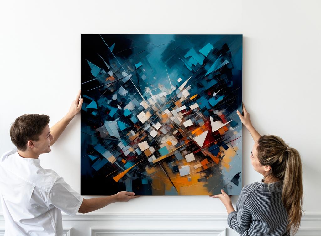 Abstract Canvas Painting