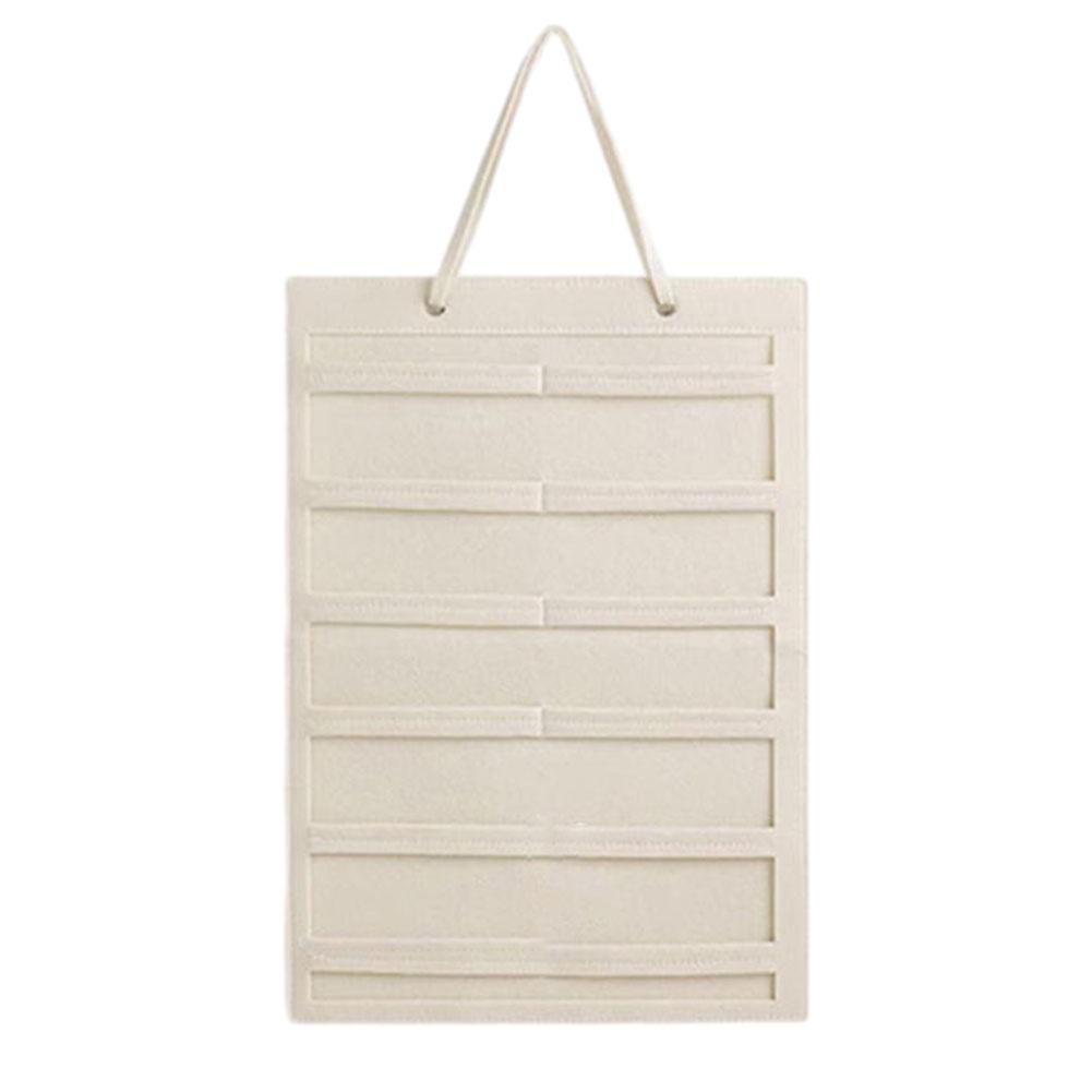 

Сумка для хранения резинок для волос, одноцветная сумка для заколок для волос для спальни Vertical