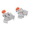2Pcs Corner Clamp Right Angle Stainless Steel Adjustable Corner Clip Fixing Tool for Woodworking