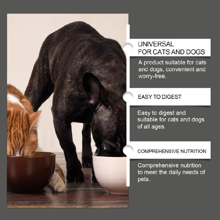 Pet Health Probiotic Supplement 80Tablets Aids Digestion and Immune Improvement for Dogs Cats