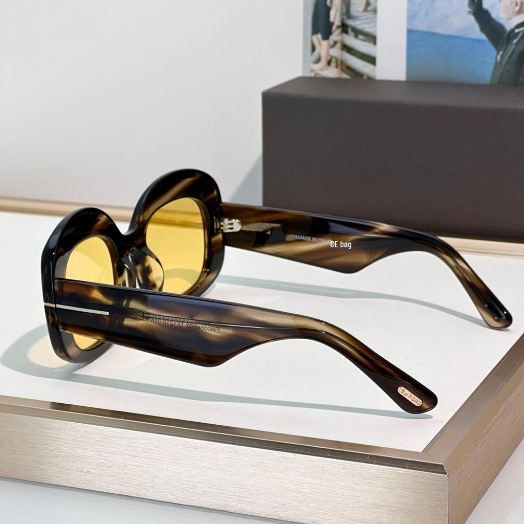 TF1219 Fashion Luxury Acetate Sunglasses: Unisex Celebrity-Inspired Runway Party & Vacation Essentials