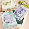 Flower Language Photo Frame Building Blocks Bouquet Micro-particle Desktop Ornaments Creative Girls Holiday Gifts