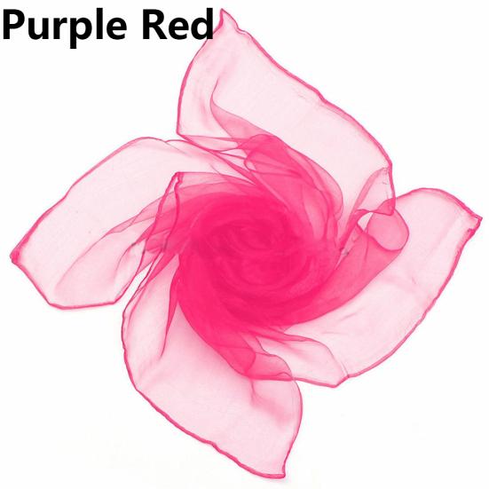 Beauty Pure Candy Color Soft Chiffon Silk Neck Scarf Square Wrap Shawl