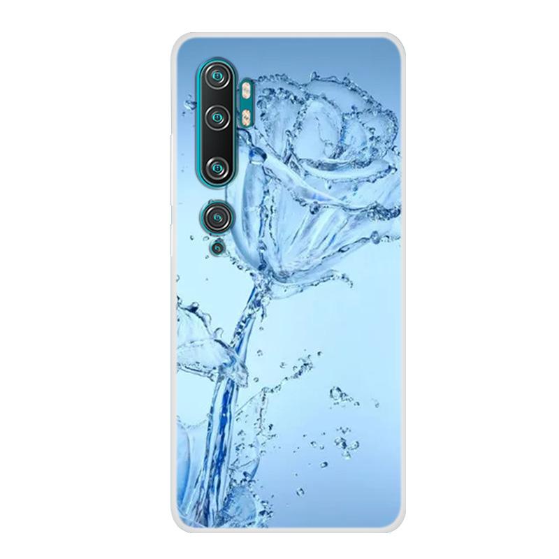 For Xiaomi Mi Note 10 Case Soft Silicone Back Cover Phone Case on For Xiaomi Redmi Note 10 Pro Coque For Xiomi Mi Note10 Pro