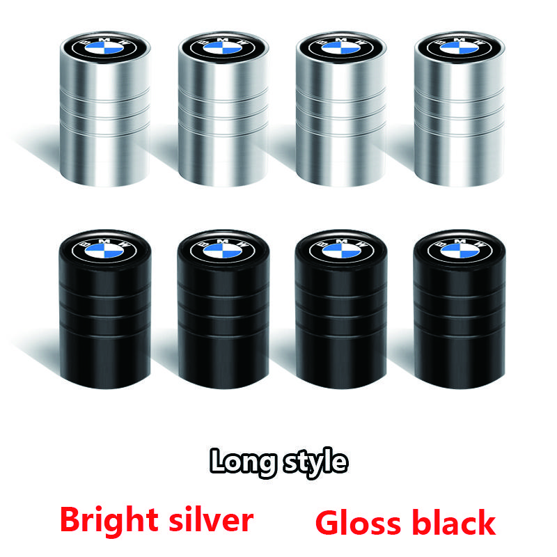 BMW Blue White logo Car Wheel Tire Valve Caps Air Stem For BMW E36 E46 E60 E90 G30 G11 F15 X5 F10 F30 G20 Tyre Plug Accessories