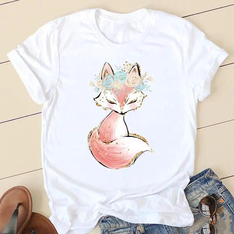 Women Avocado Love Sweet 90s Short Sleeve Graphic Tee T-shirts Female Ladies Fashion Casual Clothing Summer Tshirt Clothes