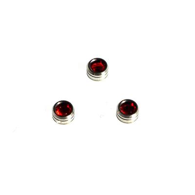 Metall Sensor Visier Set für Gunpla Oh.makasenet Mono-Eye (3mm Durchmesser, 3) (Rot 01)