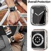Protective Case For Apple Watch 44mm 40mm 45mm 41mm 42mm 38mm TPU Transparent Protective Shell iWatch Series 9 8 7 6 5 3 SE Case