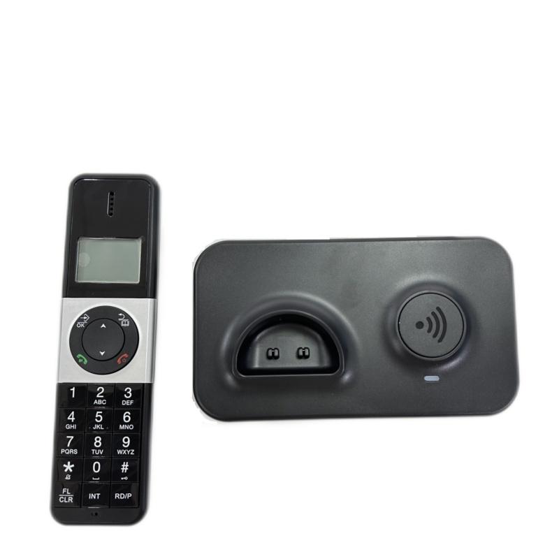 D1002 Sabit Hat Telefonu 100-240V Dijital Kablosuz Arayan Kimliği Telefon Numarası Depolama Ev ve Ofis Otel için