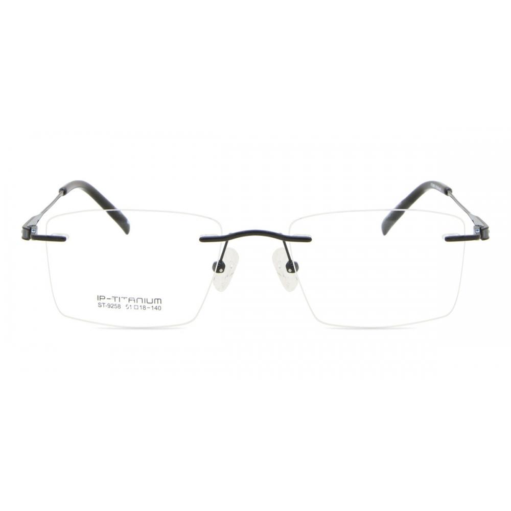 

SmartBuy Collection Очки унисекс без оправы прямоугольные черные модные St 9258 C1 Black/51