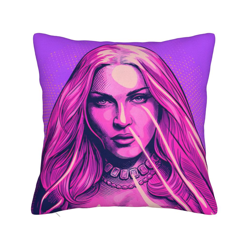 Singer Madonnas Confessions II Pillowcase Double-sided Printing Cushion Cover Gift Throw Pillow Case Cover Home Square 45X45cm