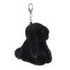 Apricot Lamb Plum Red Rabbit Cute Soft Keychain Plush Toy, Perfect for Boys and Girls, Fits Kids Backpacks and Purses, 11cm