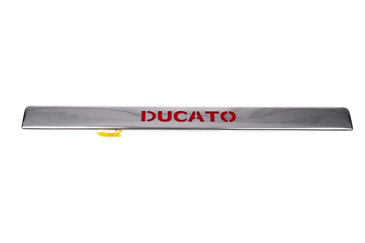 

Strip above LED number (stainless steel) Blue backlight for Fiat Ducato 2006-2025