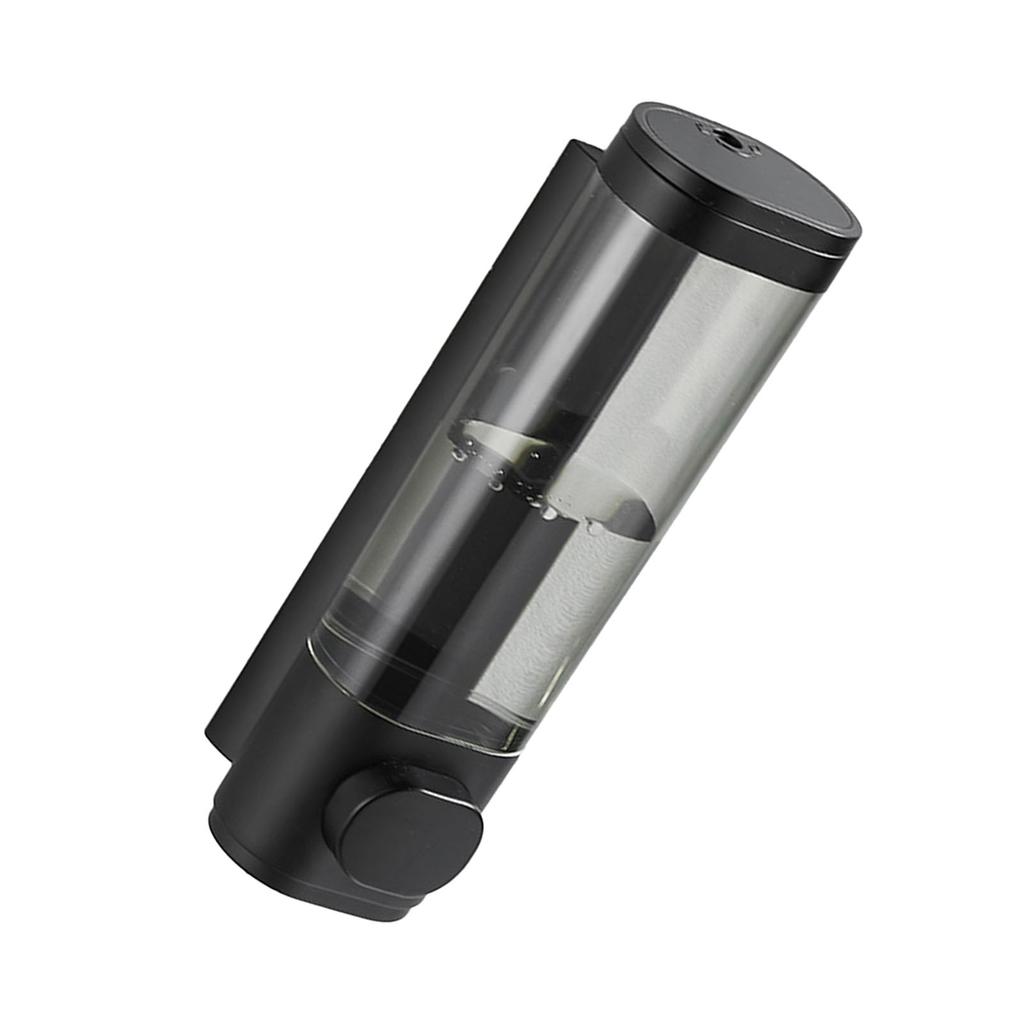 600mL Manual Soap Dispenser Wall Mounted Hand Press Soap Dispenser for Dish Liquid Lotion Shower Gel Shampoo Chamber