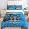 Colorful Flying Butterfly All Season Duvet Cover Comforter Bedding Set Soft Quilt Cover and Pillowcases SingleDoubleQueenKing