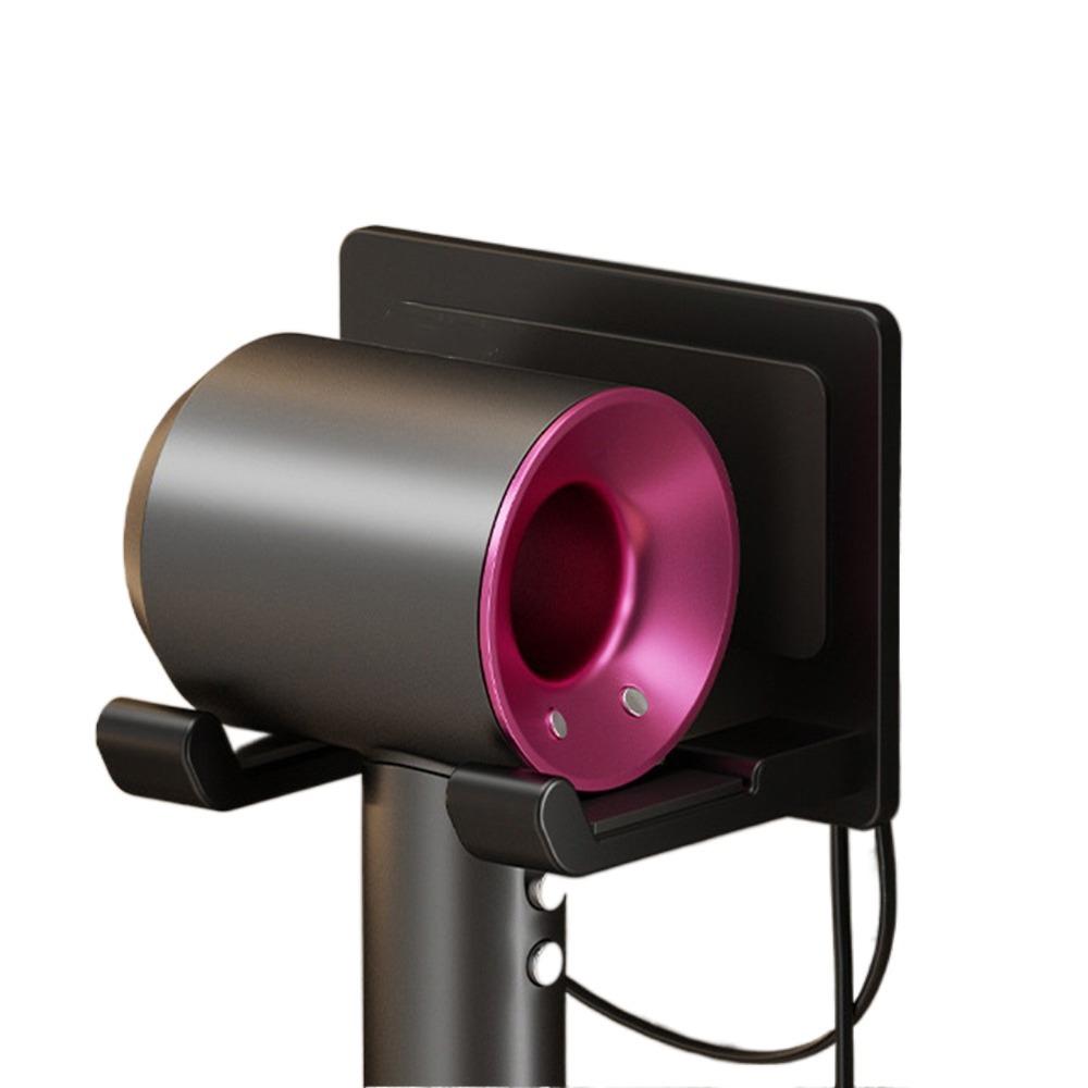 Punch-free Hair Dryer Holder Wall Mounted Hair Straightener Dryer Holder  for Home
