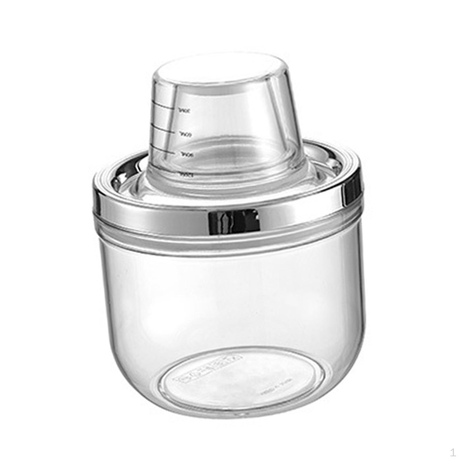 

Food Canister for Rice Storage with Measuring Cup Kitchen 900ml