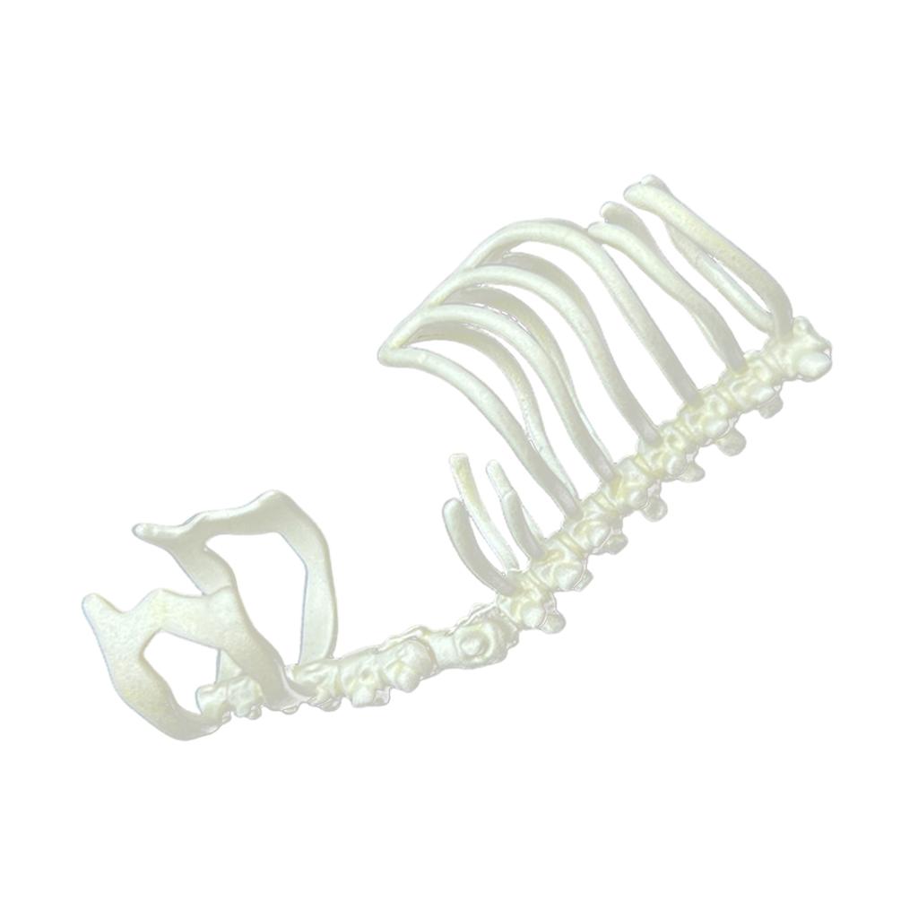 Adjustable Open Rings Unique Spine Designs Stylish Hollow Rings Suitable for Punk and Alternative Style Enthusiasts