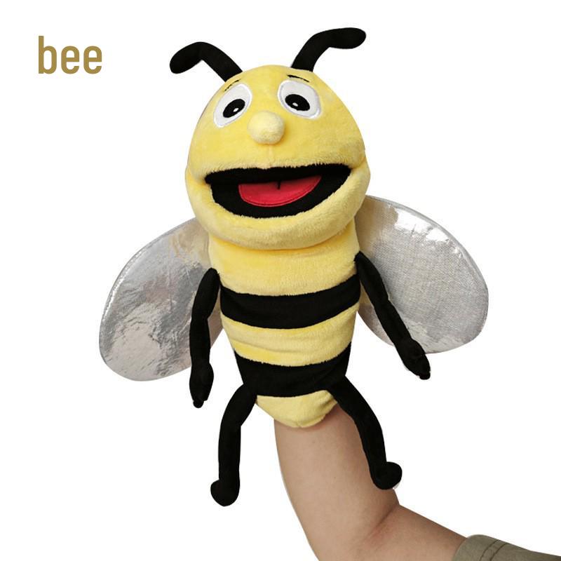 Cartoon Animal Hand Puppet Plush Doll for Kids' Interactive Play
