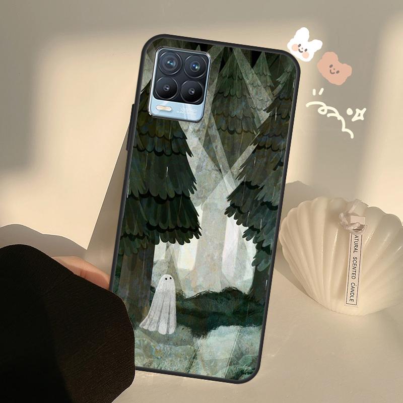 Ghosts Funny Case For Realme C63 C61 C55 C51 C53 C25 C65 C67 C71 C75 11 12 13 14 15 Pro Plus GT6 GT7 Pro