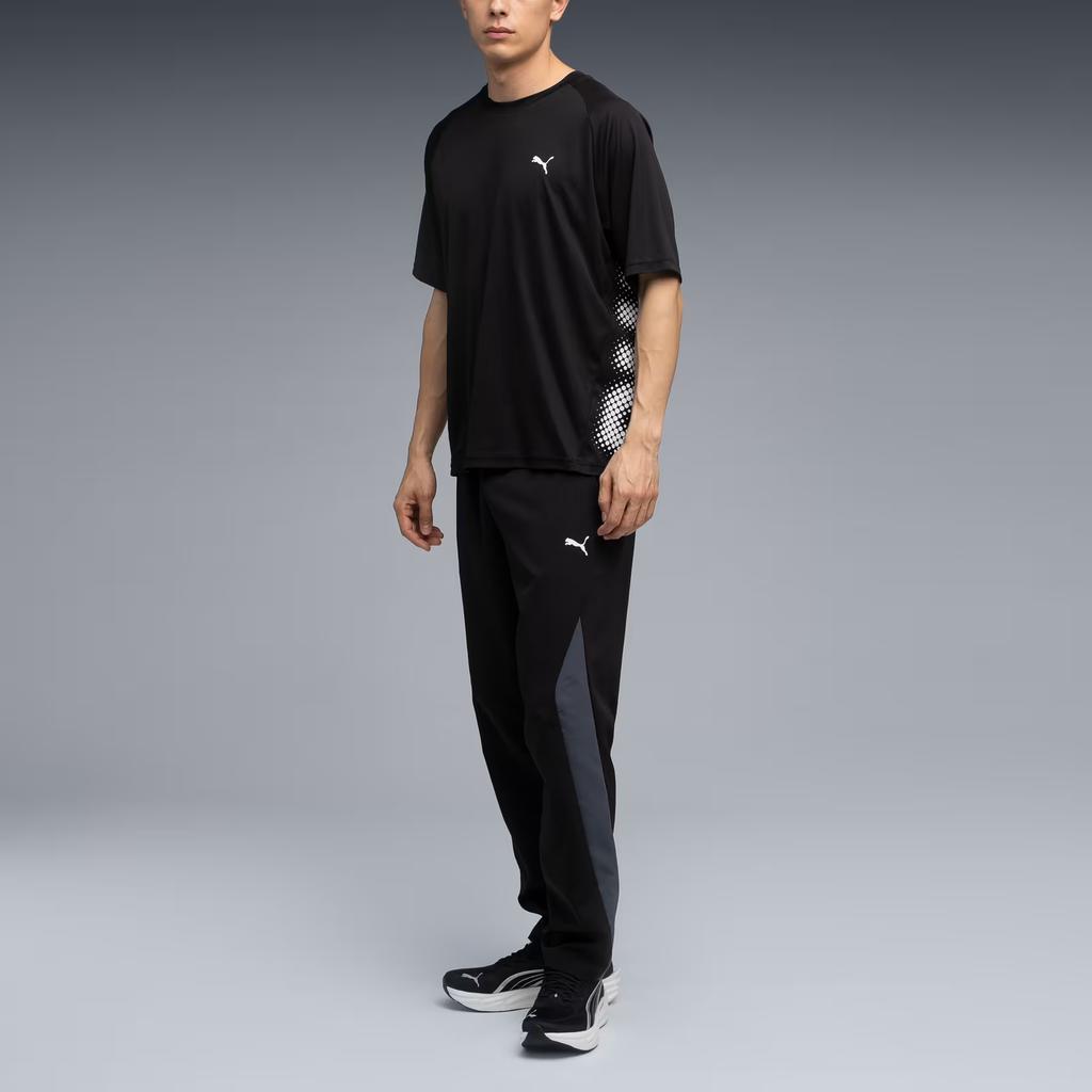 Puma Logo Elastic Waist Casual Pants Men bottoms 528934-01