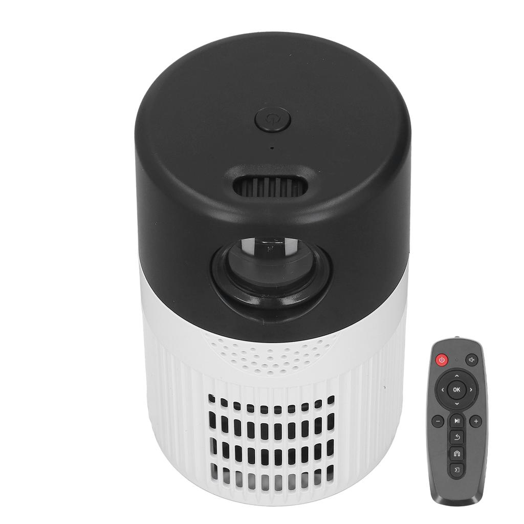 Mini Projector TFT LCD High Definition Dual Fan Portable Home Video Movie Projector 100‑240V UK Plug