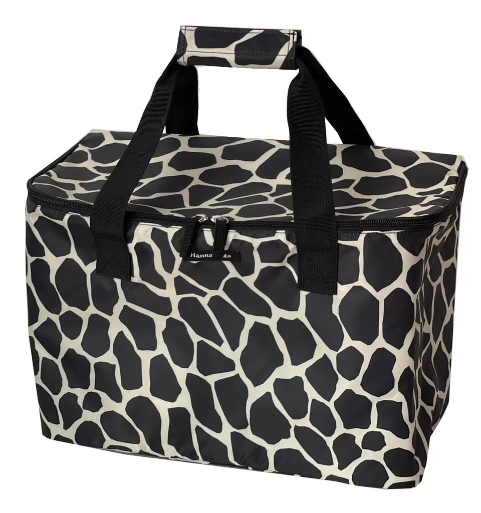 Hanna Hula Insulated Cooler Bag Black L Size L/Giraffe
