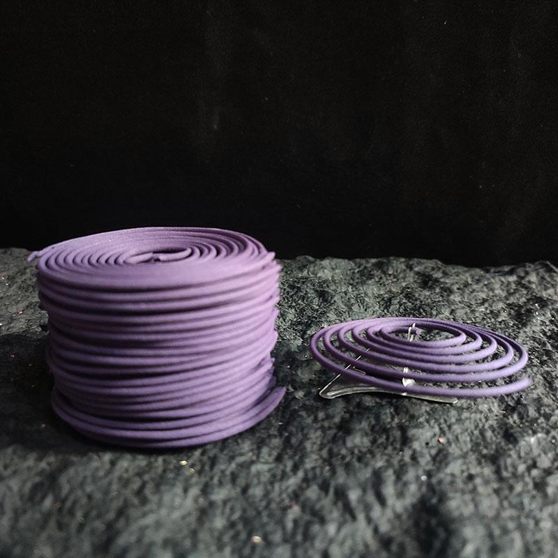 40pcs Natrual Lavender Fragrance Incense Sticks , Spiral Shape Jasmine 3-4 Hours Burning Time for Home Scents Coil Incense