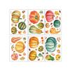 Double Sided, Pumpkin Window Stickers, Thanksgiving, Scene Decoration, Showcase, Glass Stickers, Electrostatic Traceless Window Stickers