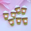 10Pcs New Mixed Lovely Cartoon Animals / Drinks Flat Back Resin Scrapbooking DIY Jewelry Craft Decoration Accessories
