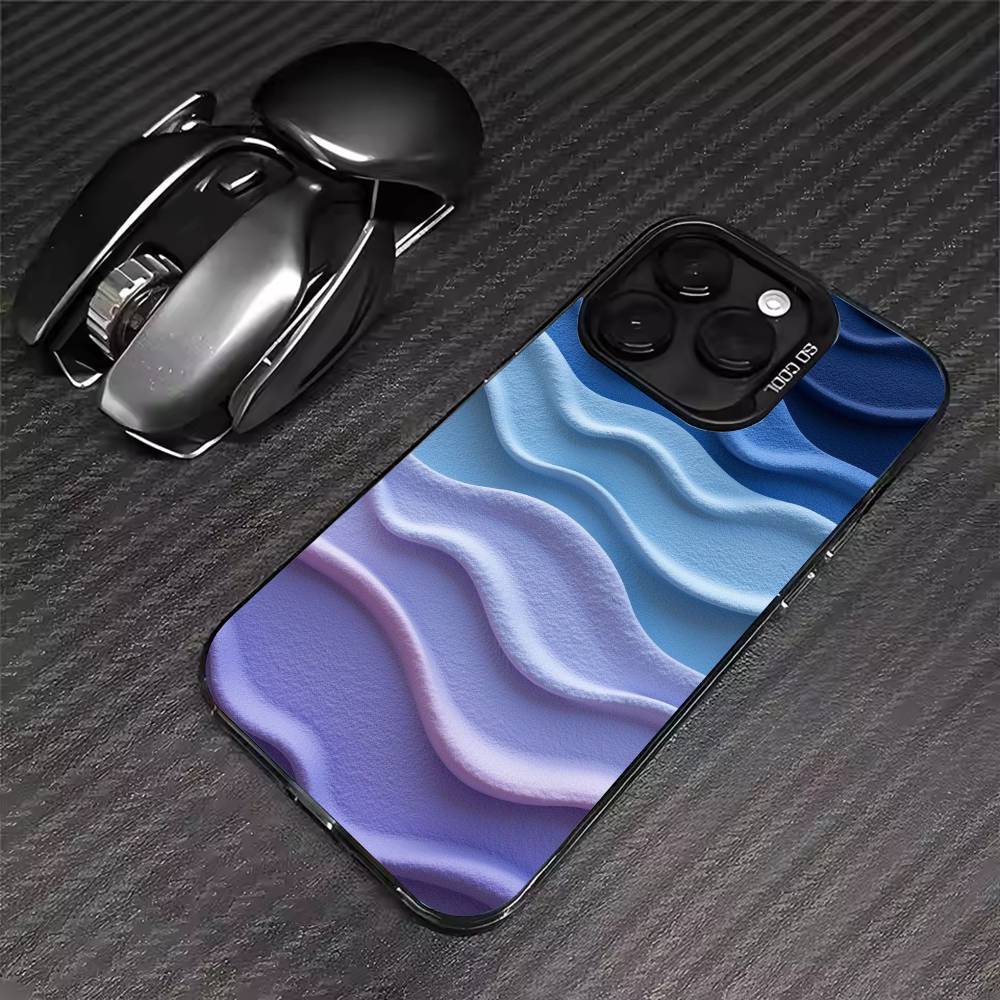 Gradient Silicone Phone Case For iPhone 17 16 15 14 13 12 11 Pro Max XS Max 7 8 Plus Shockproof Silicone Matte Cover