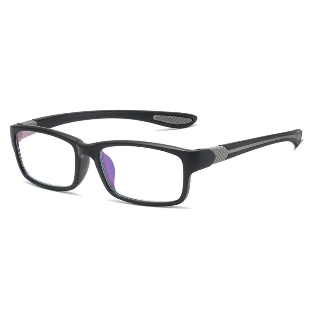 Lunettes de lecture hommes femmes sport anti-lumière bleue lunettes de lecture noir rouge monture TR90 lunettes de presbytie +100 à +400 lunettes