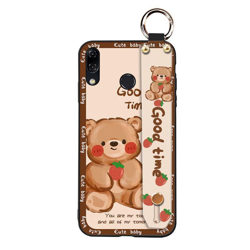Waterproof Ring Phone Case For ASUS ZenFone 5 ZE620KL/ZS620KL Shockproof Protective Cute Phone Holder Anti-dust Silicone