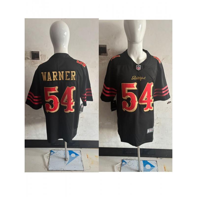 Camiseta de Manga Corta para Hombre de la NFL San Francisco 49ers Bordada Ropa del Equipo Ropa para Aficionados Equipación Deportiva