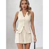 Western Style Summer Fashion Casual Sleeveless Vest Shorts Two-piece Set Tank Top and Shorts Set