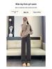 Women's Plus Size Corduroy Wide-Leg Chenille Pants - Autumn Winter Thickened Velvet
