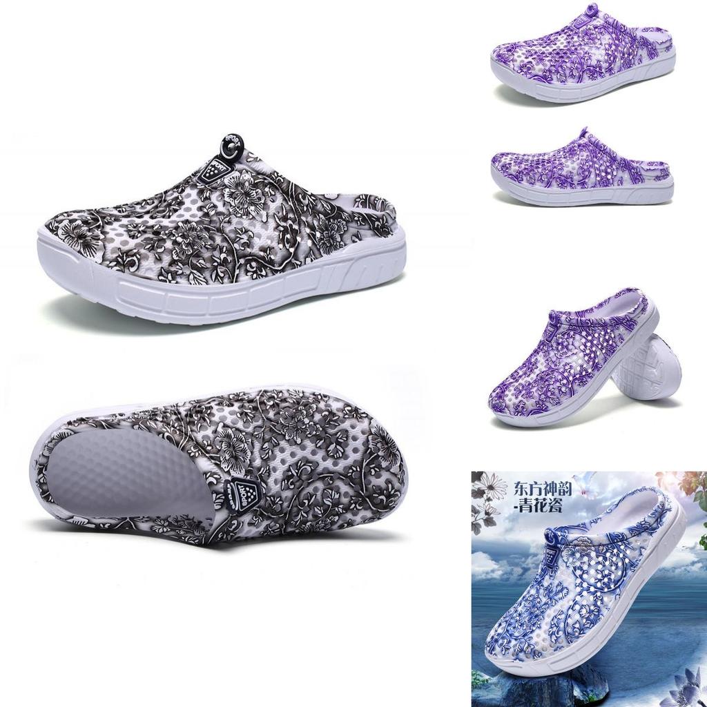 Stylish Women's Summer Garden Wooden Bathroom Slippers For Beach And Home