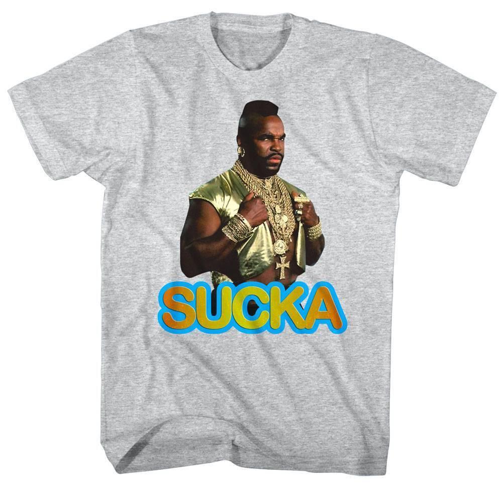 Mr T Sucka Bling Men T Shirt XXXL