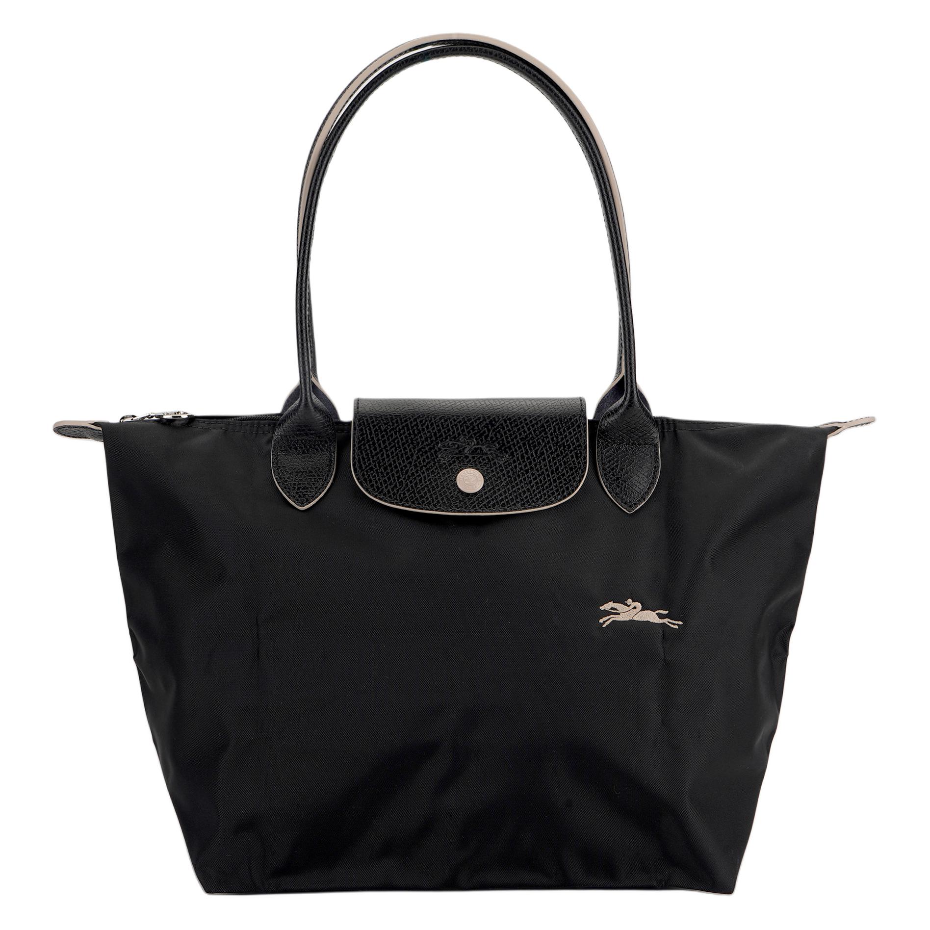 

Longchamp Le Pliage Club 28 Large Capacity Canvas Tote Bag Women Tote Black 2605619001 Black