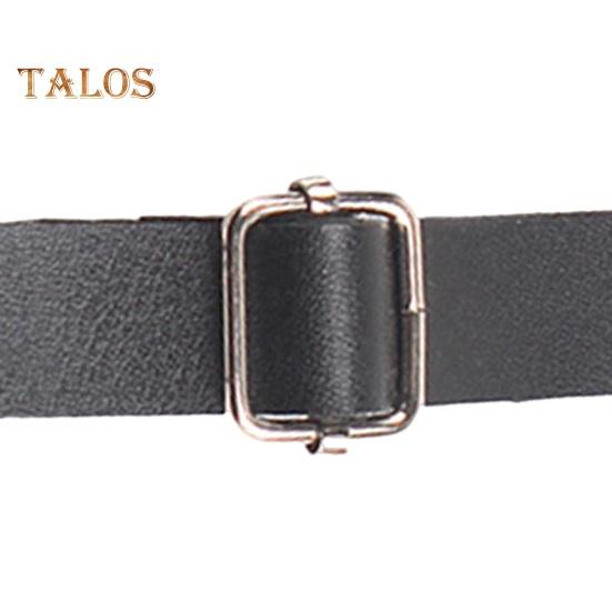 1 Pair Unisex Armband Adjustable Faux Leather 1.5CM Width Solid Color Elastic Shirt Sleeve Holder Arm Cuffs Bands Party Wedding Clothing Accessories