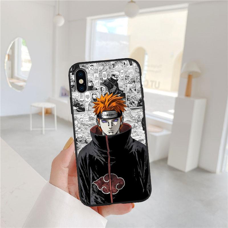 LO80 Pain Akatsuki NARUTO Soft Shell Phone Case for Redmi Note 13 14 Pro+ Plus A3 A3X 13X 13C 13R 14S 14C 14R