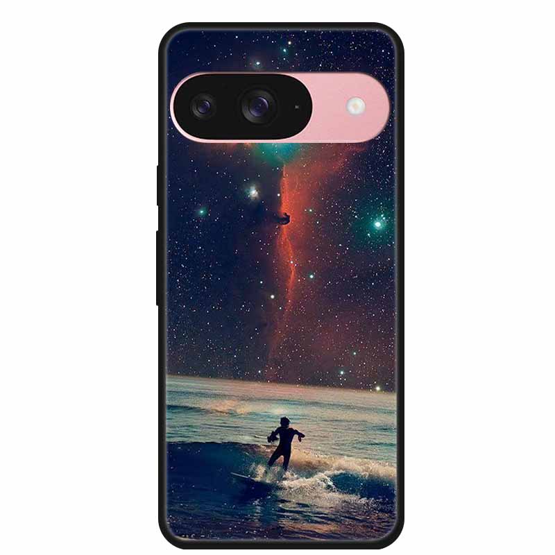 Case For Google Pixel 9 5G Case Painted Cat Soft Silicone TPU Lovely Cover For Google Pixel 9 Pro XL Cover for Pixel 9Pro Coque