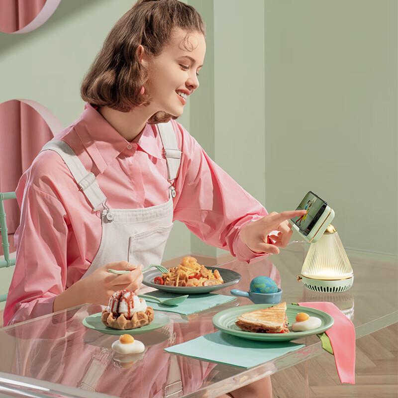 Mao Wang Little Siren MW-Z1 Bluetooth Speaker with Fast Charging Phone Holder