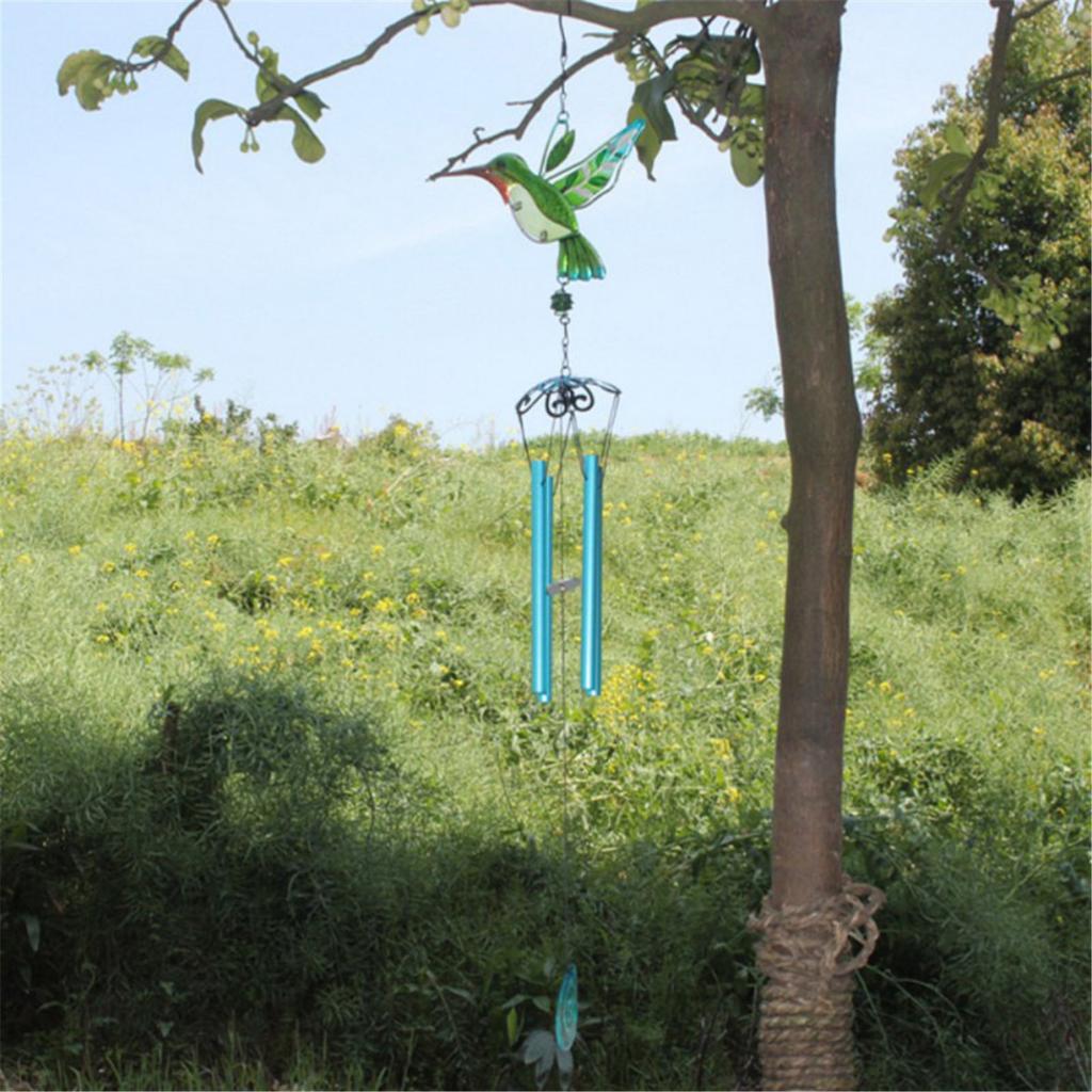 Hummingbird Bird Wind Chimes Pendant Hanging Ornament Outdoor Garden Yard Decor Hummingbird Bird Wind Chimes Pendant Hanging Ornament Outdoor Garden Yard Decor