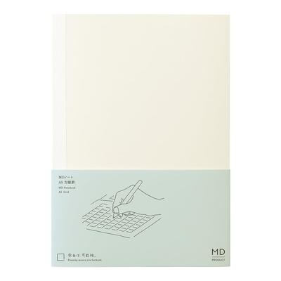 DESIGNPHIL Carnet Midori MD Grille B 15386006 - Papeterie à Carreaux pour Écrire et Dessiner