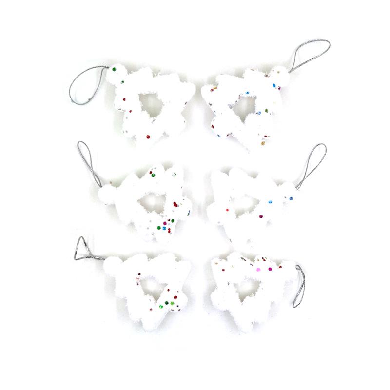 Christmas Decorations: Tree & Star Ornaments, Snowflakes