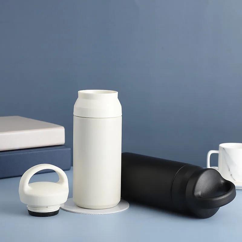 500ml Stainless Steel Water Bottles Thermos Bottle Insulated Water Bottle Drinking Bottle Coffee Cup Outdoor Sports Cup